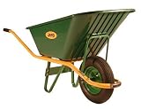 Outdoor Living : Jeep 5 Cubic Foot Poly Tray Wheelbarrow #HO-5PS