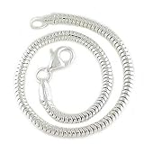 7.5 Sterling Silver BRACELET for Pandora and Chamilia Charm Beads GIFT BOXED