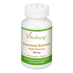 Guarana Energizer Kick - 900 mg - 60 Tabletten - hochdosierte Formel! - sorgt f�r einen langanhaltenden Energieschub - F�rdert die Konzentration