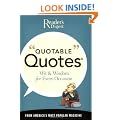 Reader's Digest Quotable Quotes: Wit & Wisdom for Every Occasion