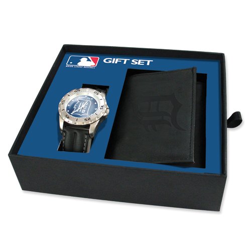 Mens MLB Detroit Tigers Watch & Wallet Set
