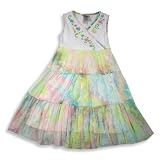 Lipstik Girls - Girls Dress, White, Multi