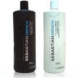 Sebastian Drench Moisturizing Shampoo & Conditioner 1 Liter Set