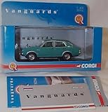 corgi vanguards morris marina 1300 super in aqua car 1.43 scale limited edition diecast model