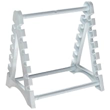 Dynalon 511235 Horizontal Pipette 12 Place Storage Rack, 8.25" Length x 6.125" Width x 8.625" Height