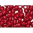 Red Pearl Pearlized Crow Beads Pony Beads