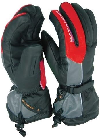 KATAHDIN GEAR KG TRACK LEATHER GLOVES RED - LONG - 3X KG046067