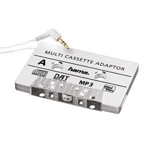 Hama - Cassette adaptatrice CD/DAT/MD/DCC/MP3 -> autoradio