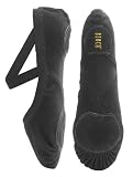 Bloch 621 BLACK Elastic Canvas Ballet 8L C Fitting