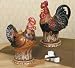 French Country Rooster/Chicken Creamer and Sugar Bowl Wonderful Kitchen and Dining Decor