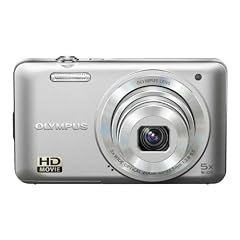 Olympus VG-160 Digitalkamera (14 Megapixel, 5-fach opt. Zoom, 7,6 cm (3 Zoll) Display, bildstabilisiert) silber