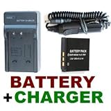 Travel Charger Set (AC Wall + Car Adapter) + KLIC-7001 Battery Pack for Kod ....