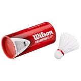 Wilson Badminton Nylon Federb�lle Championship 3er Dose 79 (fast) whi, weissvon "Wilson"