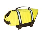 Paws Aboard Extra-Small Designer Doggy Life Jacket, Neon Yellow thumbnail