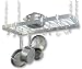 Kitchen & Housewares : Concept Housewares Cookware Rectangular Ceiling Rack - Stainless Steel