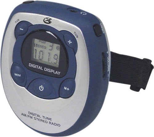 Armband Digital Am/fm Radio with Clock