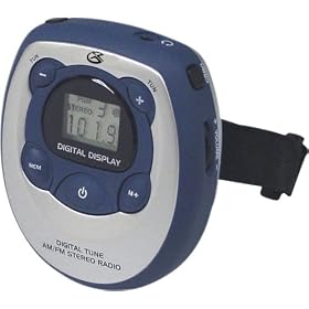 Armband Digital Am/fm Radio with Clock