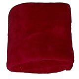 UPC 784857507379 product image for Holiday Time Red Plush Super Soft Christmas Microplush Throw Blanket | upcitemdb.com