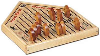 Deluxe Wooden Horse Race Game
