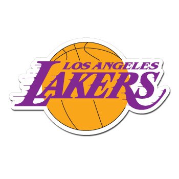LOS ANGELES LA LAKERS - NBA Basketball - Sticker Decal - #S243
