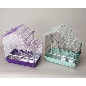 House Style Roof Cockatiel Cage-26 X 14 X 24- 2 PACK - 41615 by