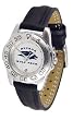 Nevada Wolf Pack Suntime Ladies Sports Watch w/ Leather Band - NCAA College Athletics