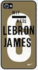 Lebron James Rubber Nike Logo case cover for iphone 4 4s