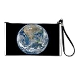 Artsmith, Inc. Clutch Bag Purse (2-Sided) Earth in HD from 2012 Satellite Photo