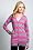 Long Sleeve Supima Cotton Bold Striped Cardigan Sweater