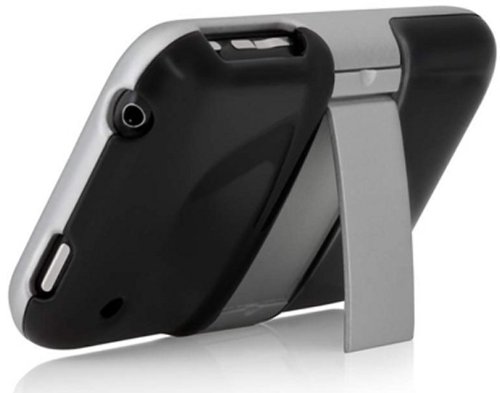 BELKIN iPhone 3G/3GS用ケース(スタンド付) X1 CINEMA   ブラック/シルバー F8Z457QE048