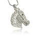 Crystal Horse Head Pendant Necklace Fashion Jewelry