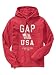 Gap USA Flag Logo Hoodie