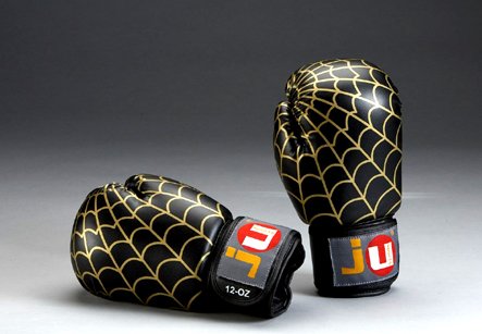 Ju-Sports Uni Boxhandschuhe Spiderweb, schwarz/gold, 12 oz., 6040012 Preisvergleich