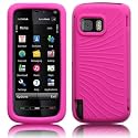 NOKIA 5800 PINK SKIN CASE BY CELLAPOD MOBILE PHONE CASES