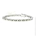 STUDIO 925: *OLIVINE CZ BAGUETTE TENNIS BRACELET*