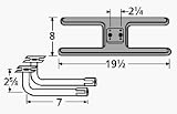 'Burner Asmby, H Twn 2.25 , Ci, 19.5 X 8; Turco'