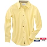 Women's Bill Blass� Sanded Gabardine Long - sleeve Shirt at Bill Blass