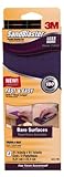 3M SandBlaster 423-180 Flexible Sanding Pad, 3.7 x 9.25-Inch, 180-Grit, Rectangle, 2-Sheet