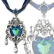 Empress Eugenie's Blue Heart Diamond - Alchemy Gothic Pendant Necklace