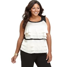 Buy Alfani Plus Size Top, Sleeveless Colorblocked Ruffled by var goTwisterProductImageStrings = new Object();goTwisterProductImageStrings['prodImageNotAvailTextNoColor'] = 
