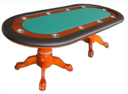 Tables Deluxe Vegas - Table - Table de Poker Deluxe Vegas Noir Vert