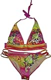 IMAGE OF Women's Ed Hardy Swimwear Bathing Suit 2 Pc. Bikini Multi Colored