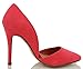 Breckelle's Women's Mavis Pointed Toe Single Soles Pump 4