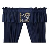 Sports Coverage NFLRamsDV St. Louis Rams Drapes and Valance