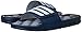 adidas Women's Adissage 2.0 Slides Sandal, Collegiate Navy/White/Halo Blue, 7
