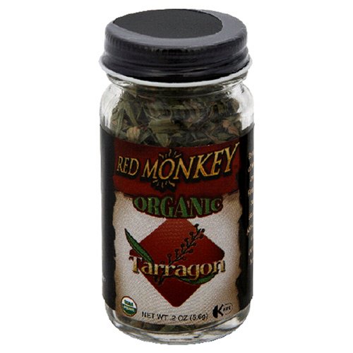 Red Monkey Organic Tarragon, .2-Ounce Net Weight, 6-Count