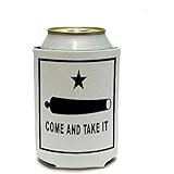 Come and Take it - Texas Flag - Revolt Can Cooler - Drink Insulator - Beverage Insulated Holder