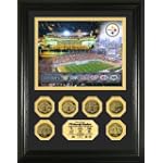 Pittsburgh Steelers 6x Super Bowl Champions 24KT Gold Coin Photo Mint