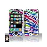 Rainbow Zebra Premium Design Snap on Protector Hard Case Cover for Apple iPhone 3G, 3GS 3G S (AT&T) 41zSBSg0d2L. SL160 Rainbow Zebra Premium Design Snap on Protector Hard Case Cover for Apple iPhone 3G, 3GS 3G S (AT&T)