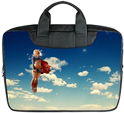 LaHuo Amercian DC Comics Supergirl Logo 13-Inch Laptop Bag(Twin sides)